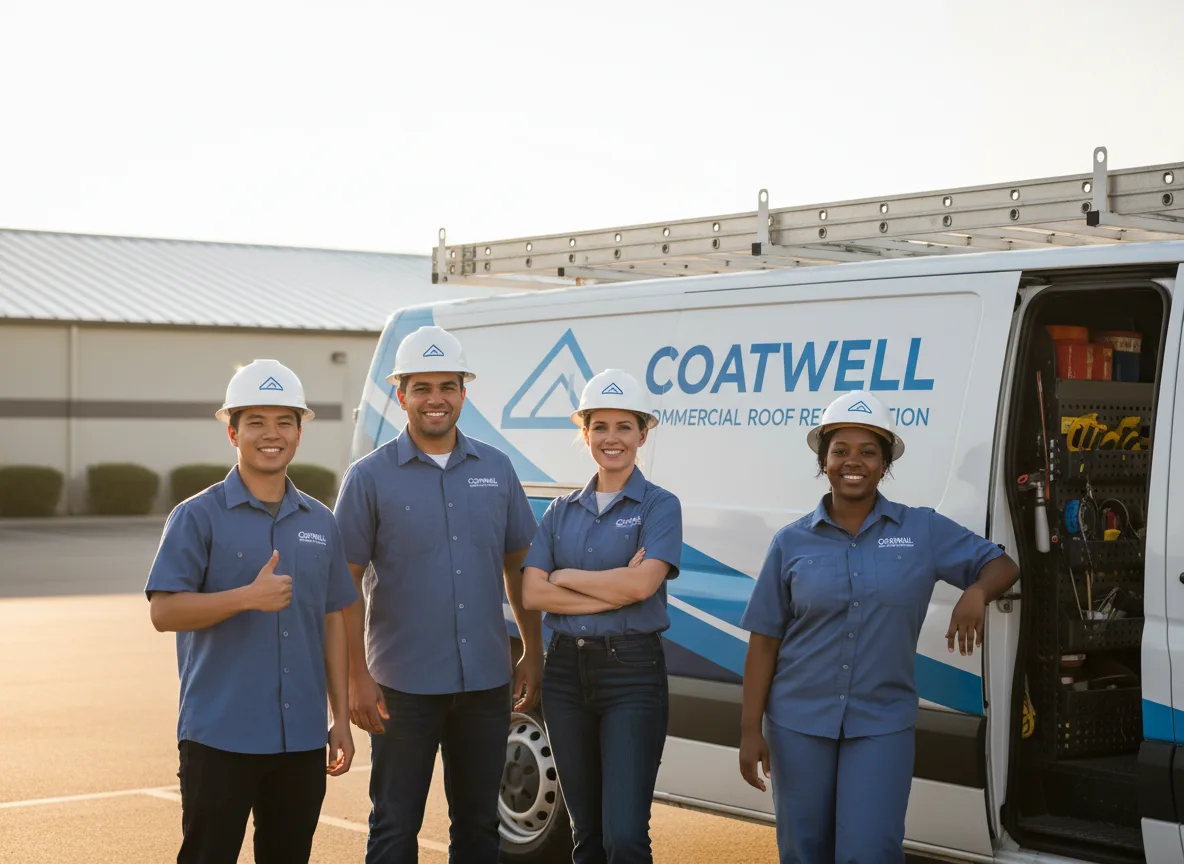 Commercial roof coating company in Millersview, TX